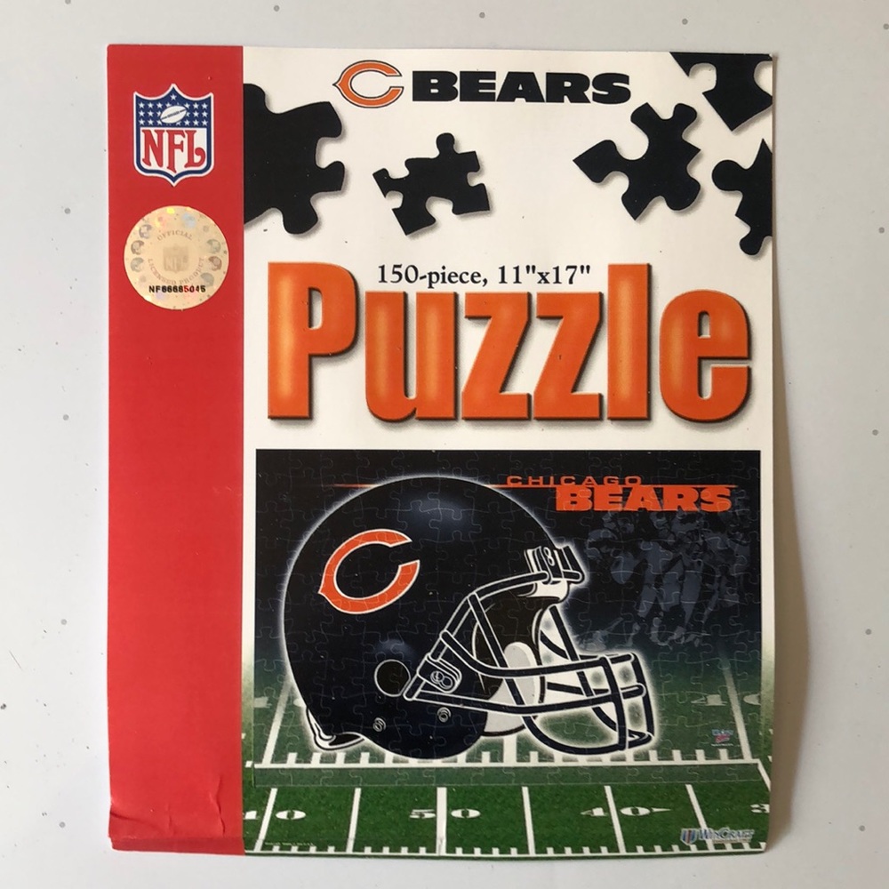 150 piece Chicago Bears jigsaw puzzle